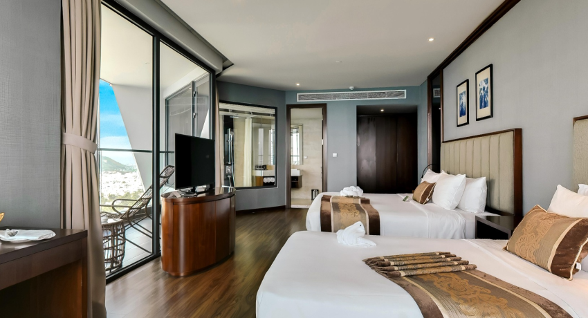 Phòng Pacific Triple View Thành Phố Và Vịnh Biển Nha Trang