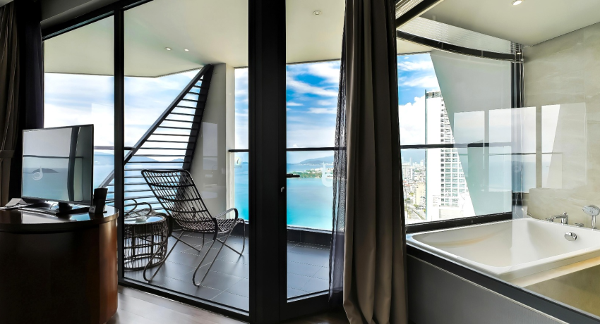 Phòng Pacific Triple View Thành Phố Và Vịnh Biển Nha Trang